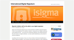 Desktop Screenshot of isigmaglobal.com