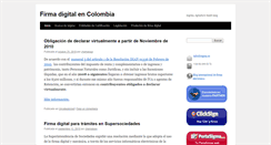 Desktop Screenshot of colombia.isigmaglobal.com